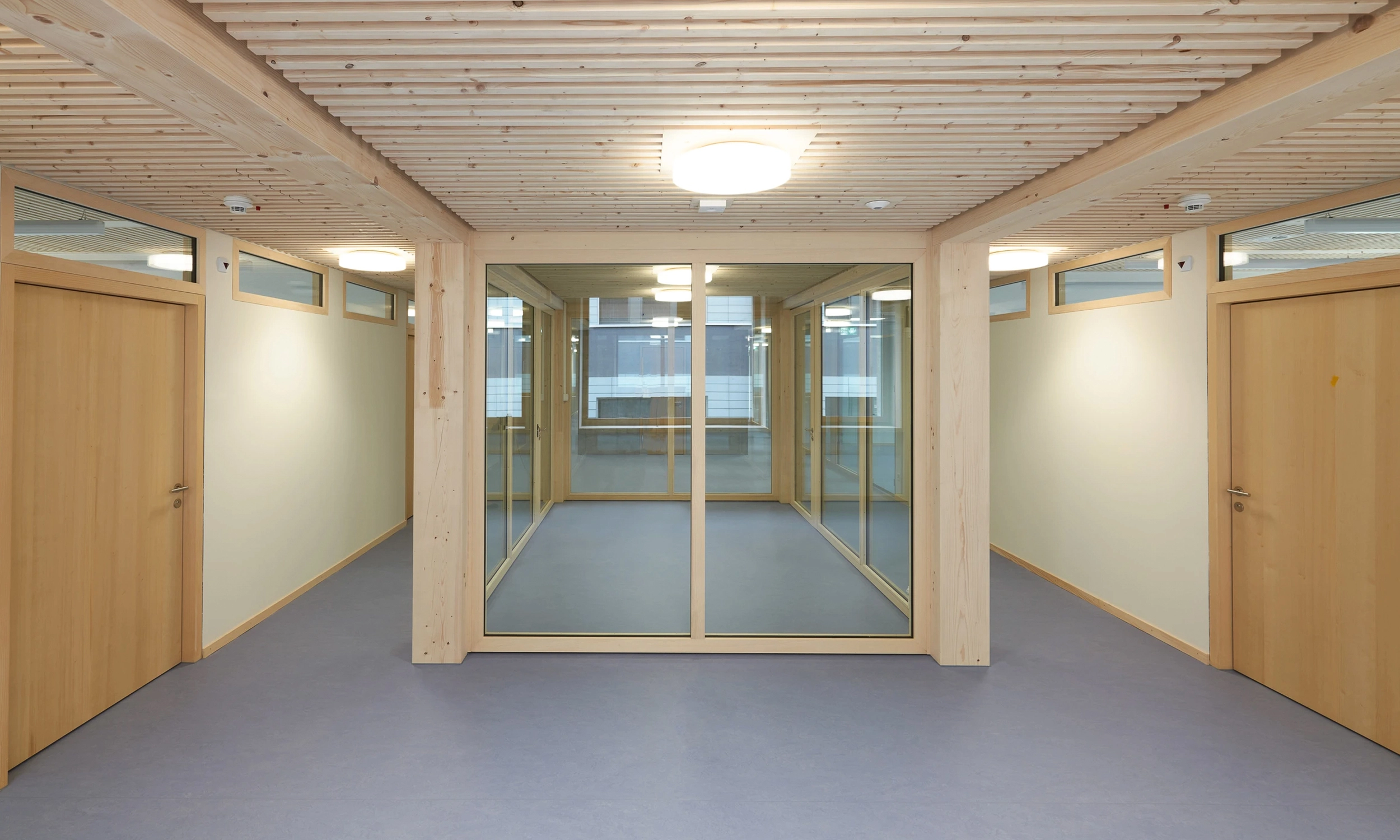 Neubau des Büro- und Laborgebäudes, Davos Bild 1