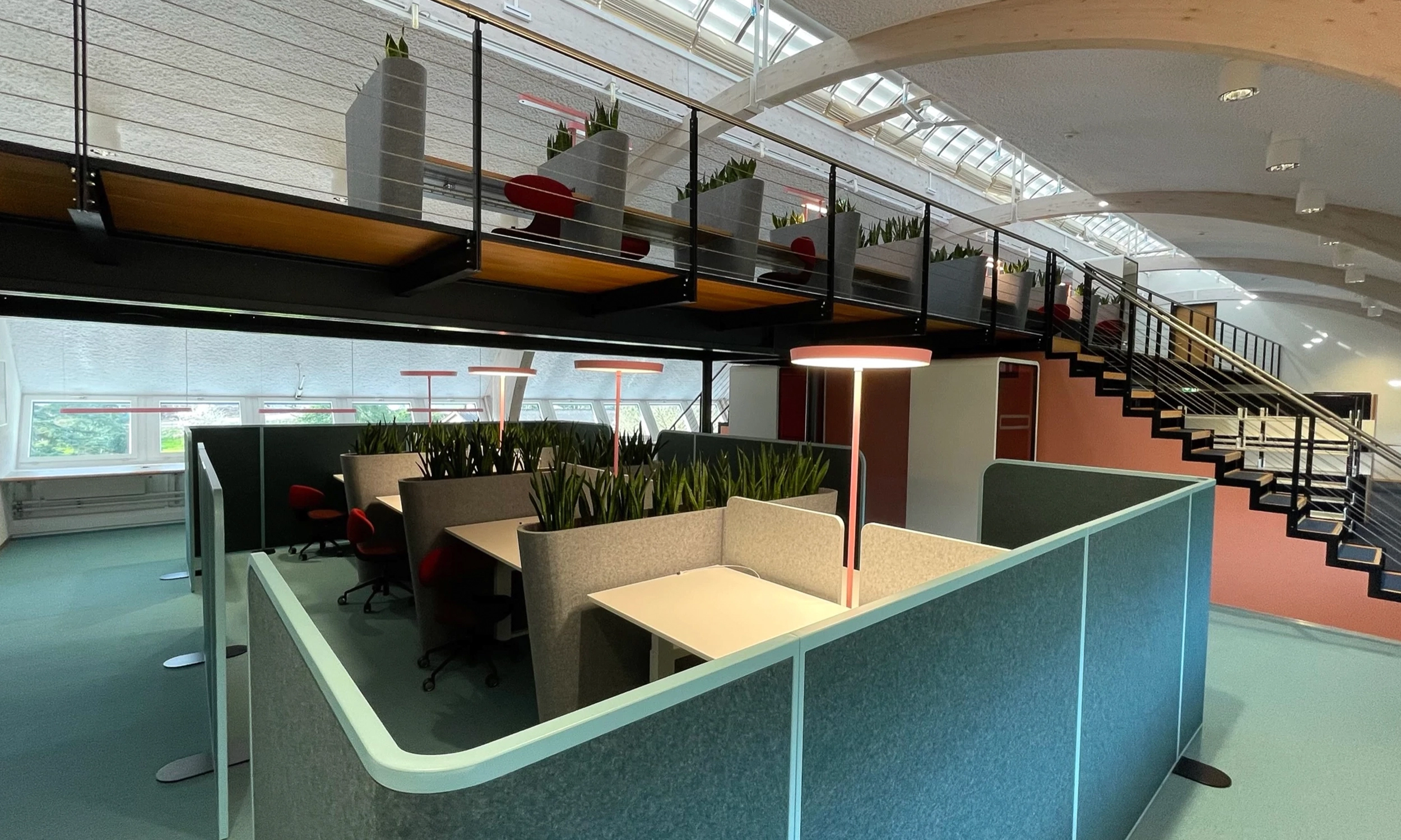 Innenarchitektur Bibliothek WSL Bild 1